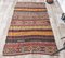 Handgewebter 3x6 türkischer Vintage Kilim Oushak Woll Navajo Teppich 4