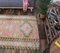 4x6 Vintage Turkish Oushak Handmade Wool Rug in Brown 4