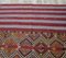 Tappeto Kilim Oushak quadrato 6x6 vintage, Turchia, Immagine 6