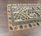 Alfombra de pasillo turco Oushak turca vintage de lana de palisandro hecha a mano, Imagen 4