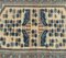 Tapis de Couloir 3x6 Vintage Oushak Fait Main en Laine Beige, Turquie 6