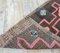 2x3 Vintage Turkish Oushak Rug or Doormat in Handmade Wool 6