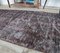 2x7 Vintage Turkish Oushak Handmade Wool Runner Rug 5