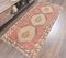 Tapis Oushak 3x7 Vintage Fait Main en Laine Pastel 5