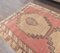 3x7 Vintage Turkish Oushak Handmade Pastel Wool Carpet, Image 4