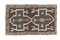 Tapis Kilim Oushak Vintage Tissé à Plat Tissé Plat, Turquie, 1