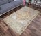 Tapis de Couloir 4x7 Antique Oushak Fait Main en Laine, Turquie 2