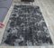 Türkischer Vintage Oushak 5x8 Teppich mit schwarzer Wolldecke 2