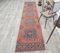 3x12 Vintage Turkish Oushak Handmade Wool Runner Rug in Orange, Image 2