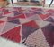 2x5 Vintage Turkish Oushak Hand-Knotted Pink Wool Runner Rug 5