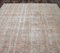 7x10 Vintage Turkish Oushak Distressed Oriental Carpet, Image 6