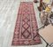 3x9 Vintage Turkish Oushak Hand-Knotted Wool Runner Rug 2