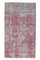 Tappeto Oushak vintage in lana con rosa 3x5, Immagine 1