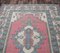 7x8 Antique Turkish Oushak Oriental Carpet in Pink, Image 6