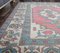 7x8 Antique Turkish Oushak Oriental Carpet in Pink 4