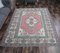 7x8 Antique Turkish Oushak Oriental Carpet in Pink 2