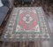 Tapis Oushak Oriental 7x8 Rose, Turquie 2