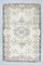 Tapis Oushak Oriental Neutre 6x9 Vintage, Turquie 1