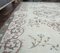 6x9 Vintage Turkish Oushak Oriental Neutral Carpet 4