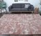 7x11 Türkischer Vintage Ouschak Teppich in Blumen- & Damast-Optik 3