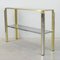 Vintage Italian Smoked Glass Console 6