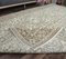 7x10 Vintage Oushak Handmade Wool Floral East Motif Rug 5