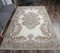 Tapis Oushak 6x10 Vintage Fait Main en Laine Pure Fait Main 1