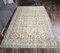 6x9 Vintage Turkish Oushak Handmade Wool Bordered Rug 2