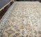 Handgeknüpfter türkischer Vintage Oushak Teppich mit 6x9 Feldern 4