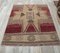 3x3 Vintage Turkish Oushak Doormat or Small Carpet 2