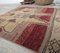 3x3 Vintage Turkish Oushak Doormat or Small Carpet 5