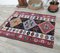 3x4 Vintage Turkish Oushak Handmade Wool Carpet 4