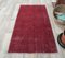 2x4 Vintage Turkish Oushak Hot Red Small Rug Doormat 2