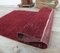 2x4 Vintage Turkish Oushak Hot Red Small Rug Doormat 7