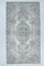 Orientalischer Mid-Century 5/9 Orihak Teppich in Hellblau 1