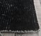 Handgeknüpfter türkischer Vintage Oushak Teppich aus schwarzer Wolle mit 5 x 10 Feldern 7