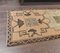 3x10 Antique Turkish Oushak Handmade Wool Neutral Runner Rug, Image 3