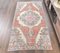 4x7 Vintage Middle East Handmade Wool Oriental Carpet in Orange 2