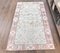 4x6 Antique Turkish Oushak Handmade Wool Rug in Beige 2