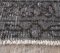 Tappeto Oushak vintage grigio con motivi floreali a mano, 3x6, Immagine 5