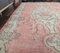 6x9 Medallion Turkish Oushak Oriental Carpet in Pink 4