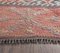 2x3 Vintage Turkish Kilim Oushak Handmade Wool Flatweave Rug Mini 5