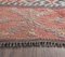 2x3 Vintage Turkish Kilim Oushak Handmade Wool Flatweave Rug Mini, Image 5