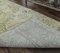 2x9 Vintage Turkish Oushak Green Handmade Wool Runner Rug 6