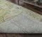 Alfombra de pasillo turquesa vintage de lana Oushak 2x9, Imagen 6