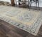 4x11 Antique Turkish Oushak Handmade Wool Faded Runner Rug, Image 5