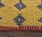 3x5 Vintage Turkish Oushak Handmade Wool Rug in Yellow 5