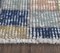 Tapis Oushak 3x6 Vintage Fait Main en Laine Colorée 5