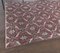 3x6 Vintage Turkish Oushak Handmade Wool Runner Rug in Red, Image 4