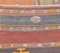 3x5 Vintage Turkish Oushak Handmade Wool Kilim Area Rug, Image 6